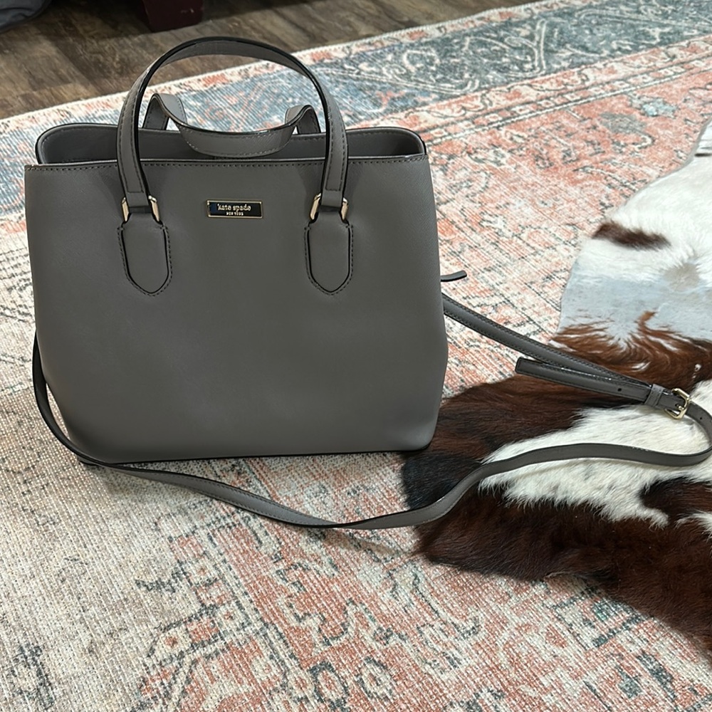 Kate Spade Laurel Way Evangelie Saffiano Leather Shoulder Bag